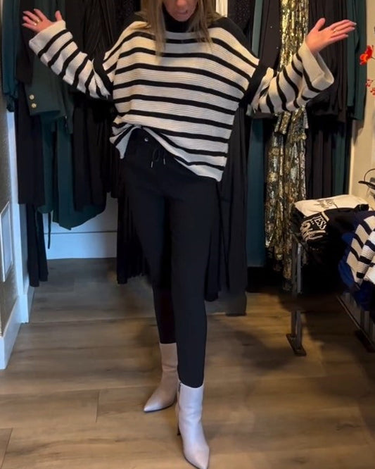 Norelle sweater til kvinder – Casual moderne vinterstrikket sweater