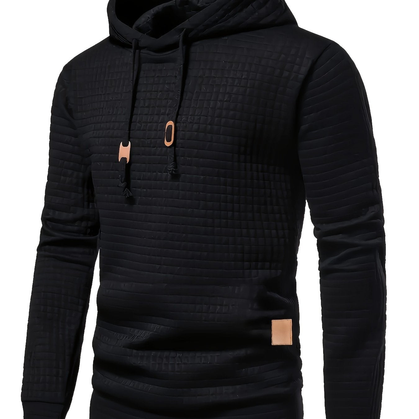 Leon | Varm Strikket Hoodie i Jacquard