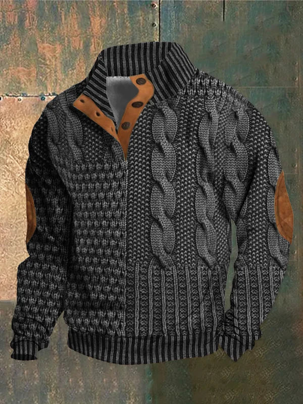 Vaughn Elegant Casual Sweater – Stilfuld strikket sweater til mænd