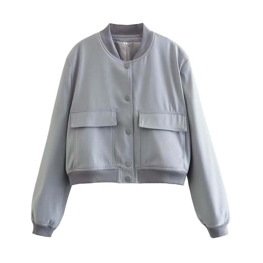 Elaris Men's Bomber Jacket with Ribbed Edge – Casual Cotton Jacket