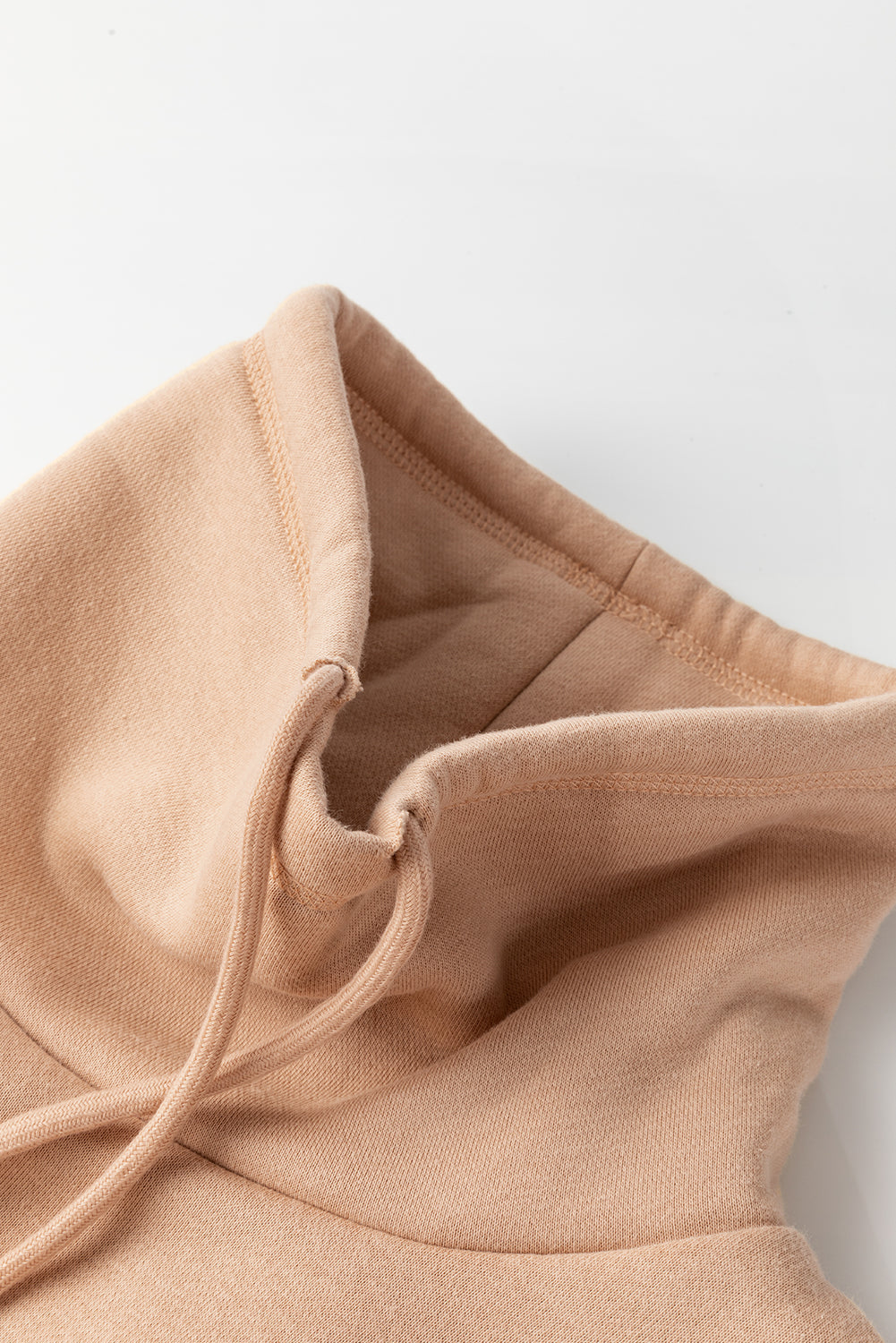 Celandine Damehættetrøje med høj hals – Pullover-sweatshirt med snøre