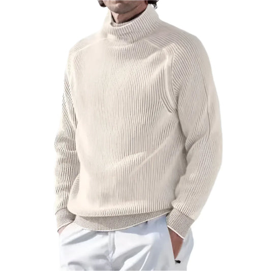 Pull à manches longues Claes – Pull décontracté et confortable en tricot pour automne/hiver