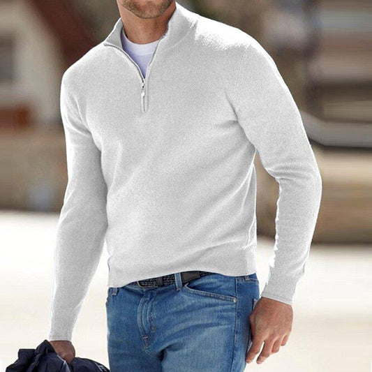 OSKAR™ | Klassisk Zip-Tröja i Mjuk Plysch