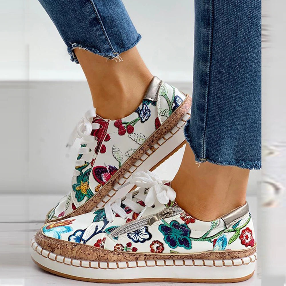 LYRA | Floral Training Shoes with Comfort+ Technology