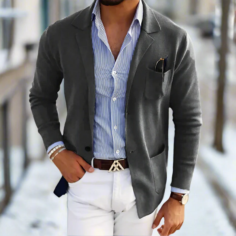 Men's Blazer | Slim Fit - Single-breasted with notch lapel - Elegant and stylish