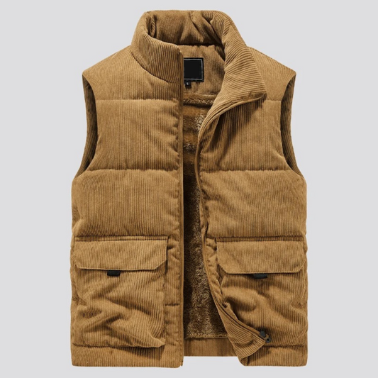 Otos Men's Quilted Vest for Winter – Light and Cozy