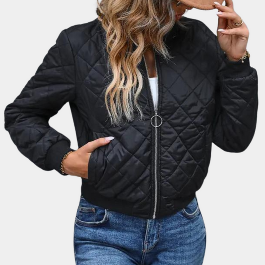 Emma | Quilted bomber jacket for women