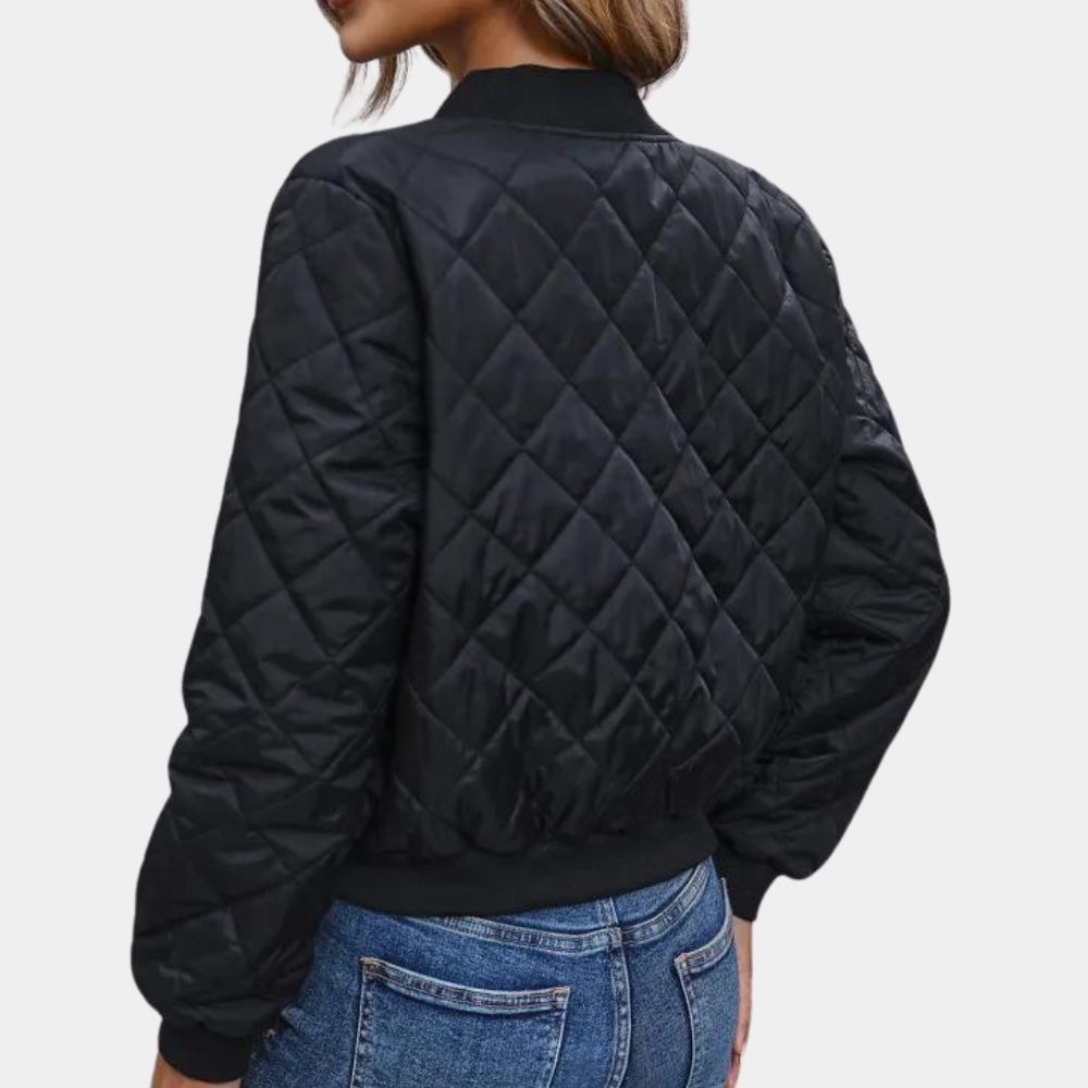 Emma | Quilted bomber jacket for women