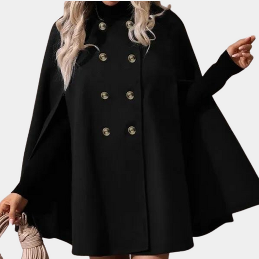 Tindra Dame Trenchcoat i Bomuldsblanding – Stilren & Vandafvisende
