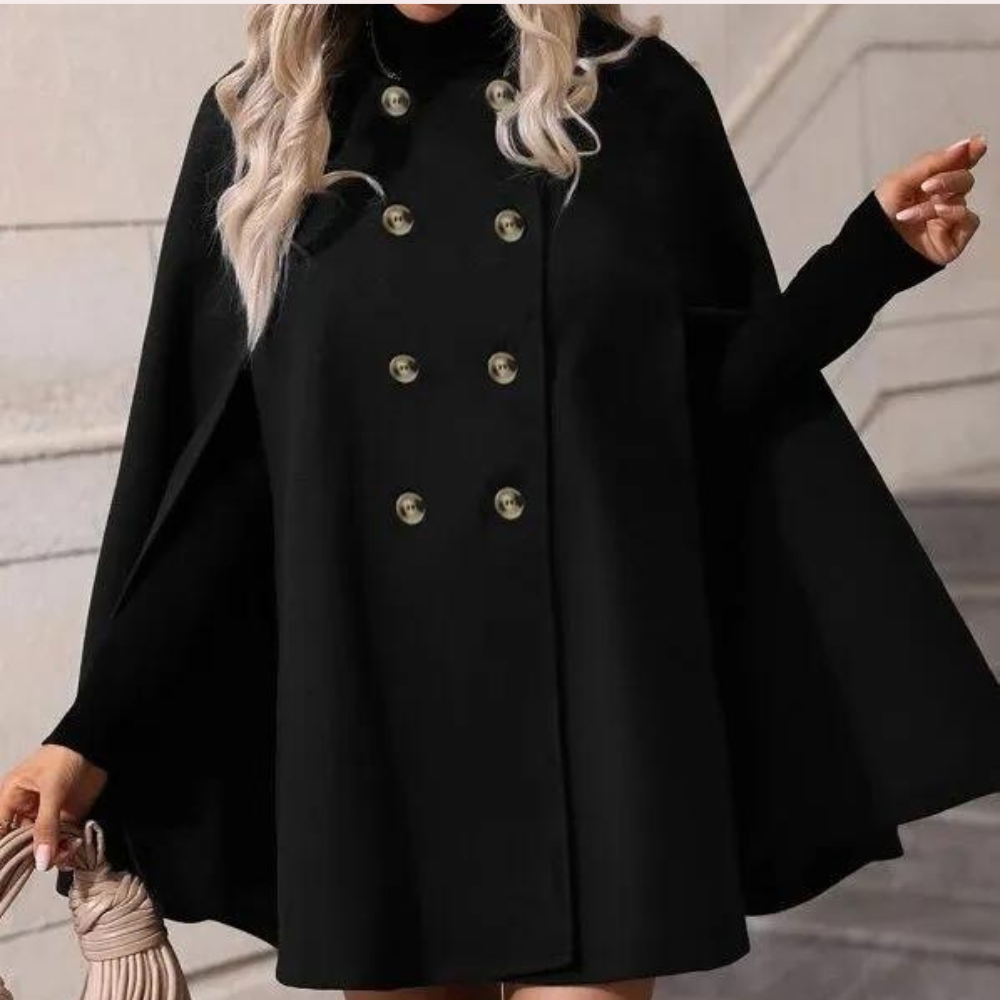 Tindra Dame Trenchcoat i Bomuldsblanding – Stilren & Vandafvisende