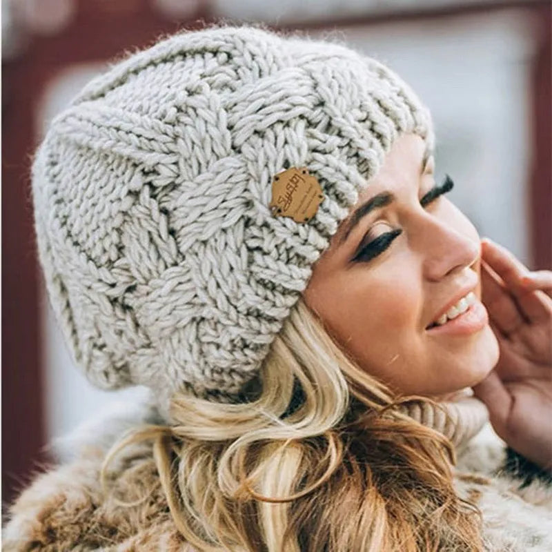 Alina | Blød og Trendy Strikket Hue