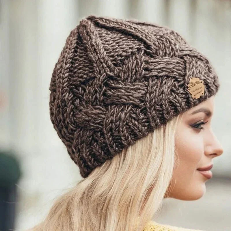 Alina | Blød og Trendy Strikket Hue