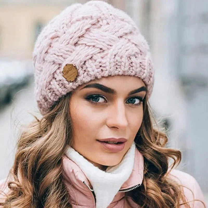 Alina | Blød og Trendy Strikket Hue