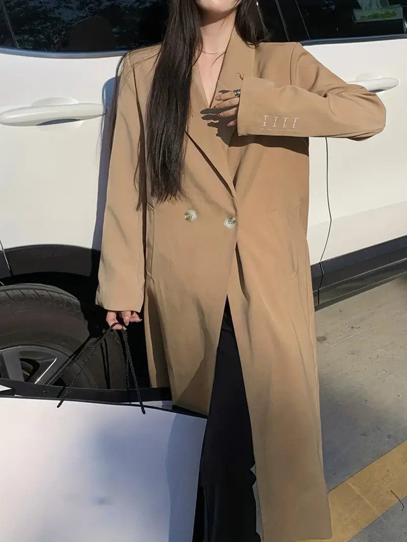 Xylia Trenchcoat för Kvinnor – Klassisk Vinterkappa