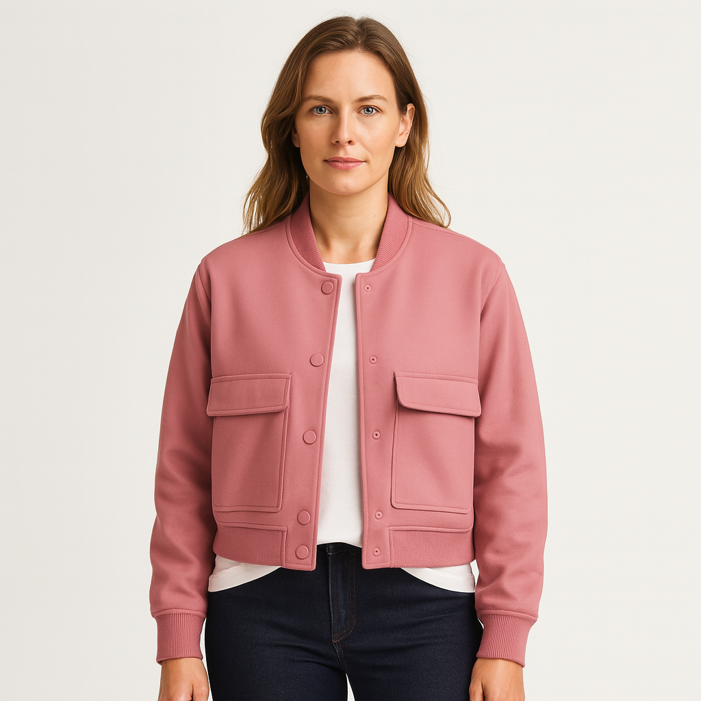 Arielle | Kort Dam-Bomberjacka – Casual Chic Ytterplagg