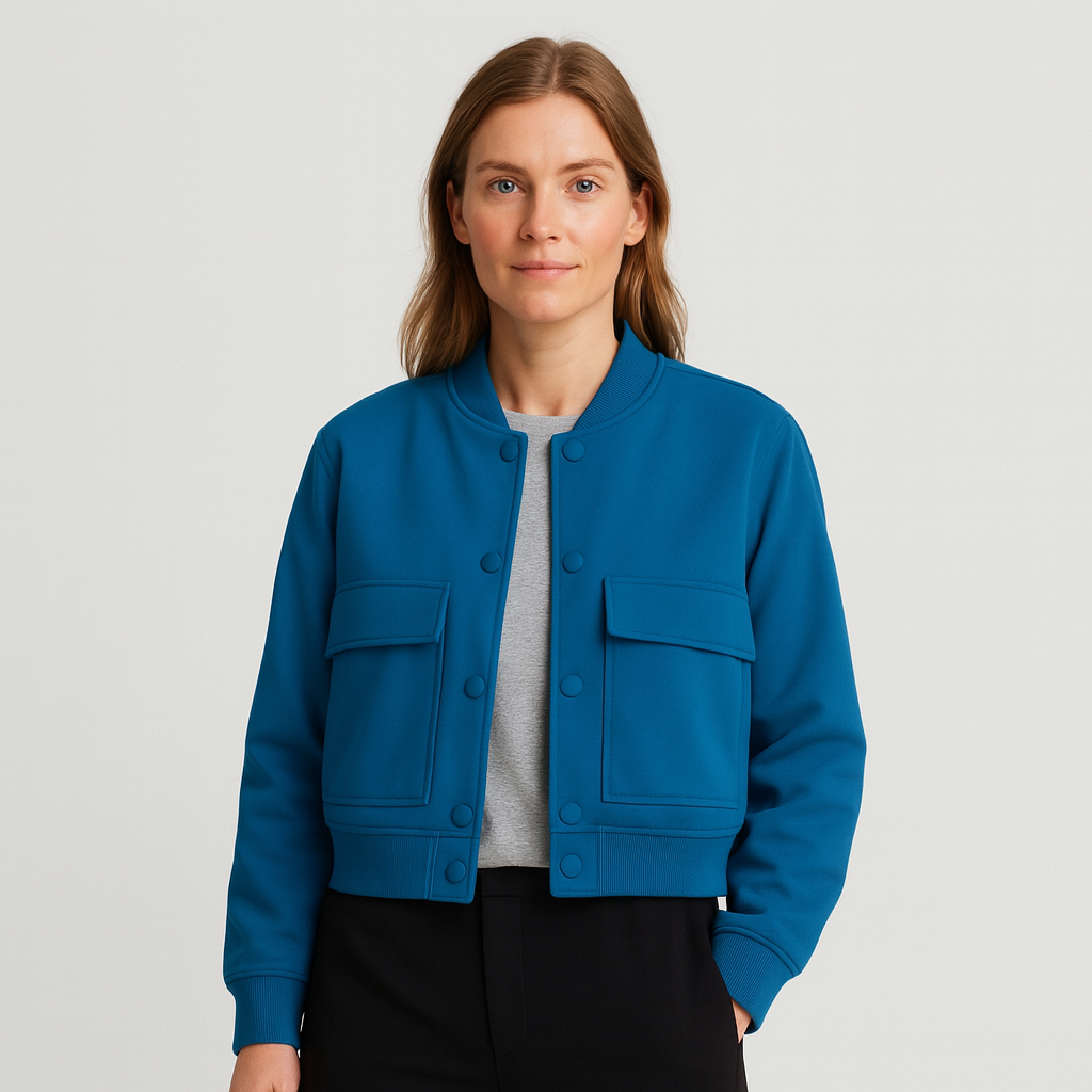 Arielle | Kort Dam-Bomberjacka – Casual Chic Ytterplagg