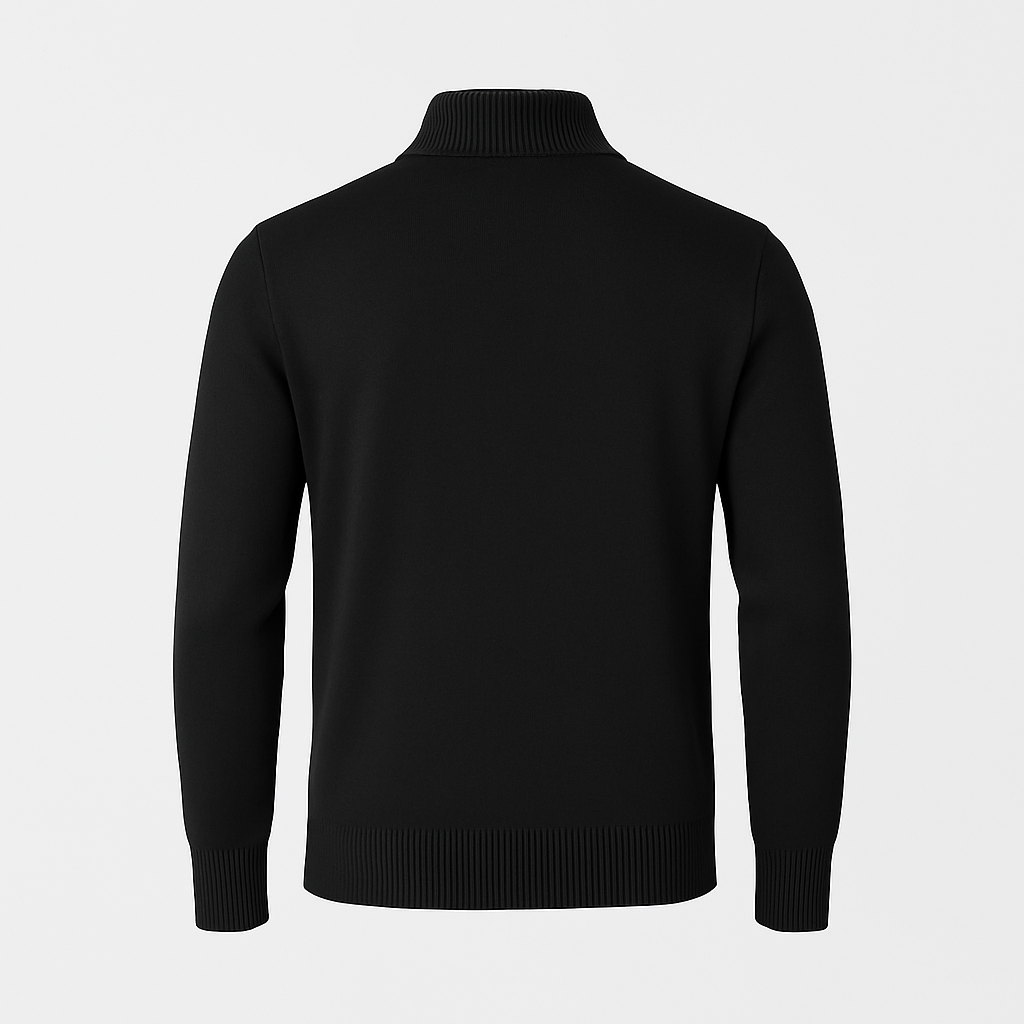 Mattias | Premium Knitted Men's Cardigan in Cotton with Zipper
