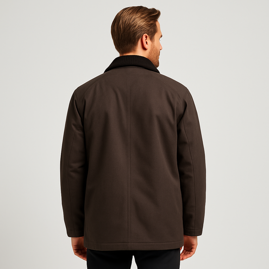 Aleksander Men Trenchcoat – Elegant Waterproof & Windproof Coat