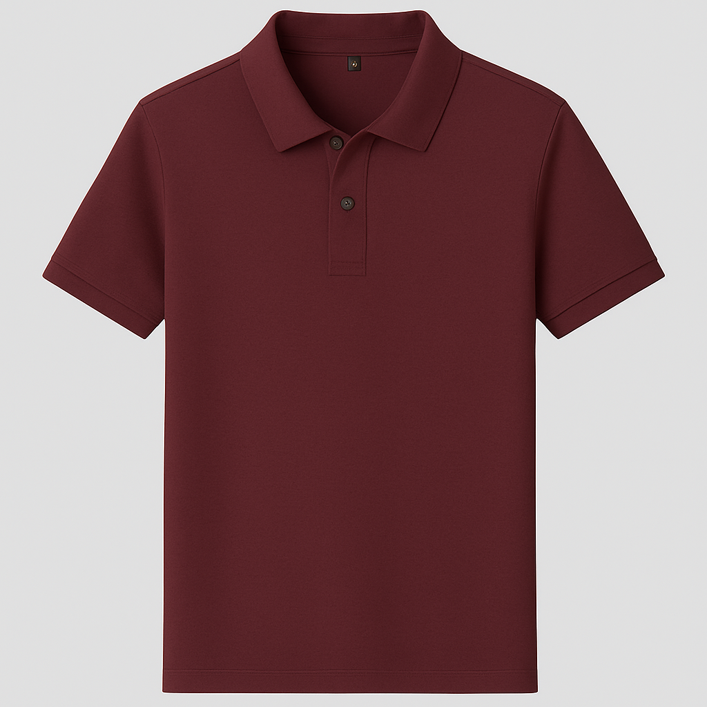 LIAM | Short-sleeved Polo Shirt in Cotton Blend