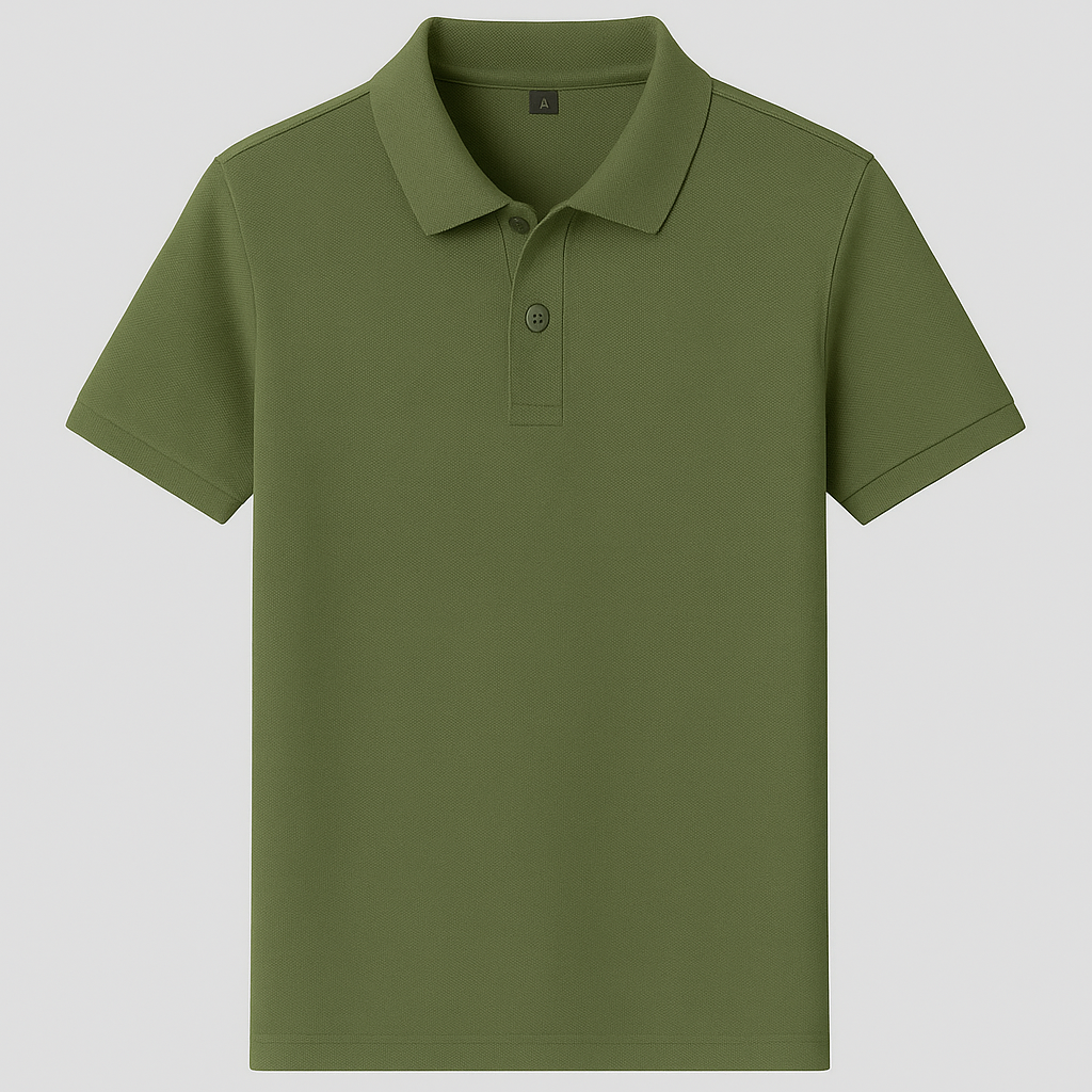 LIAM | Short-sleeved Polo Shirt in Cotton Blend