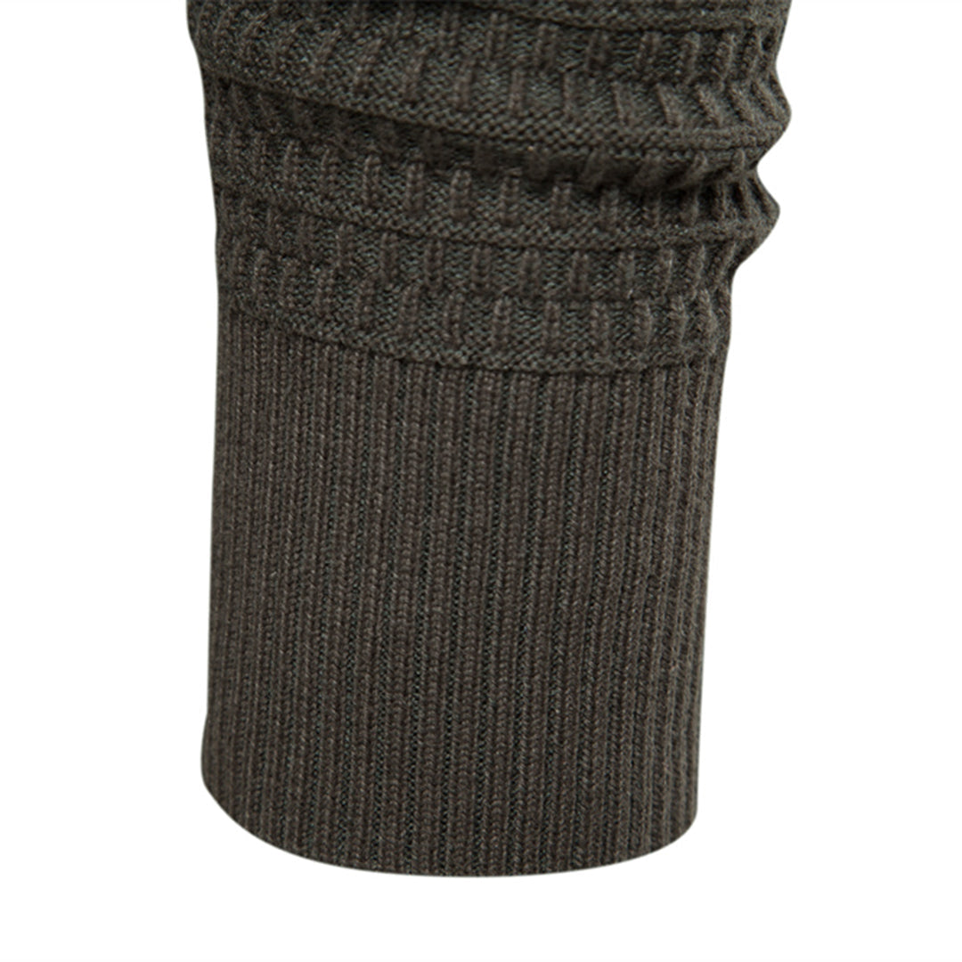 Örjan Slim-Fit Stickad Kofta – Modern Klassisk Stil