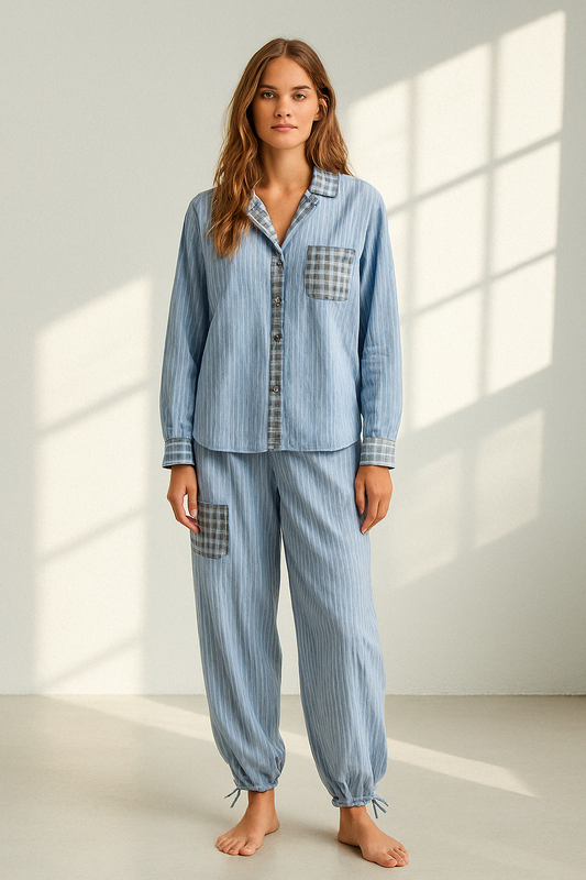 Lunera Lounge Set | Soft Cotton for Relaxed Elegance