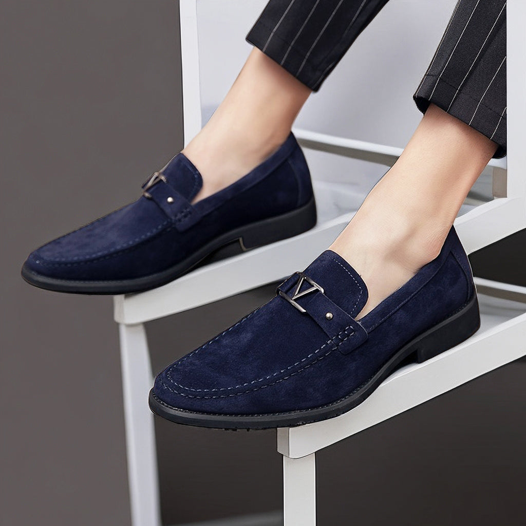 VITTORIO™ | Men's loafers in suede with classic design & ergonomic comfort