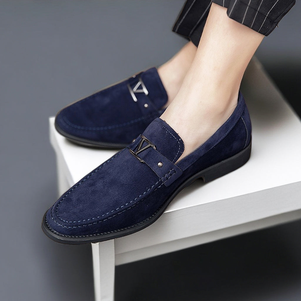 VITTORIO™ | Men's loafers in suede with classic design & ergonomic comfort