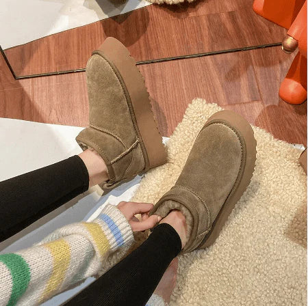 Liora™ | Waterproof Warm-Lined Winter Shoes with Non-Slip Sole