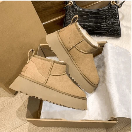 Liora™ | Waterproof Warm-Lined Winter Shoes with Non-Slip Sole