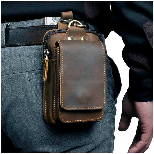 VALTER™ | Äkta Läder Midjeväska för Män