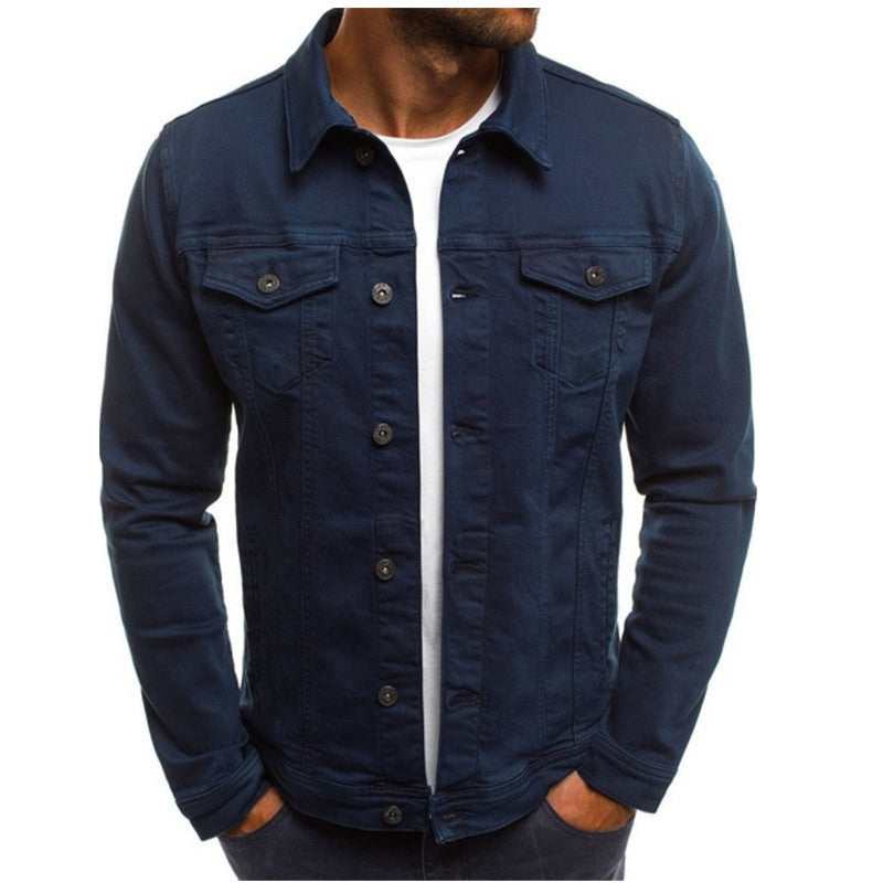 Leandro™ | Classic Men's Denim Jacket in Casual Style