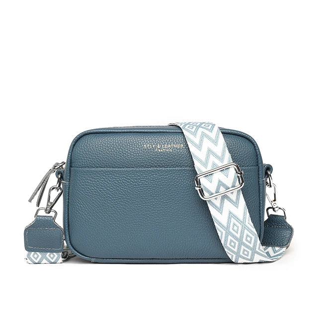 Elvia | Lyxig Crossbody-väska i äkta läder