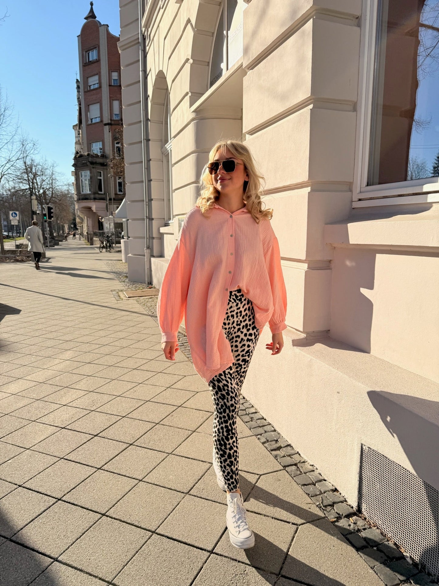 Tindra | Oversized Shirt Blouse in Muslin Cotton