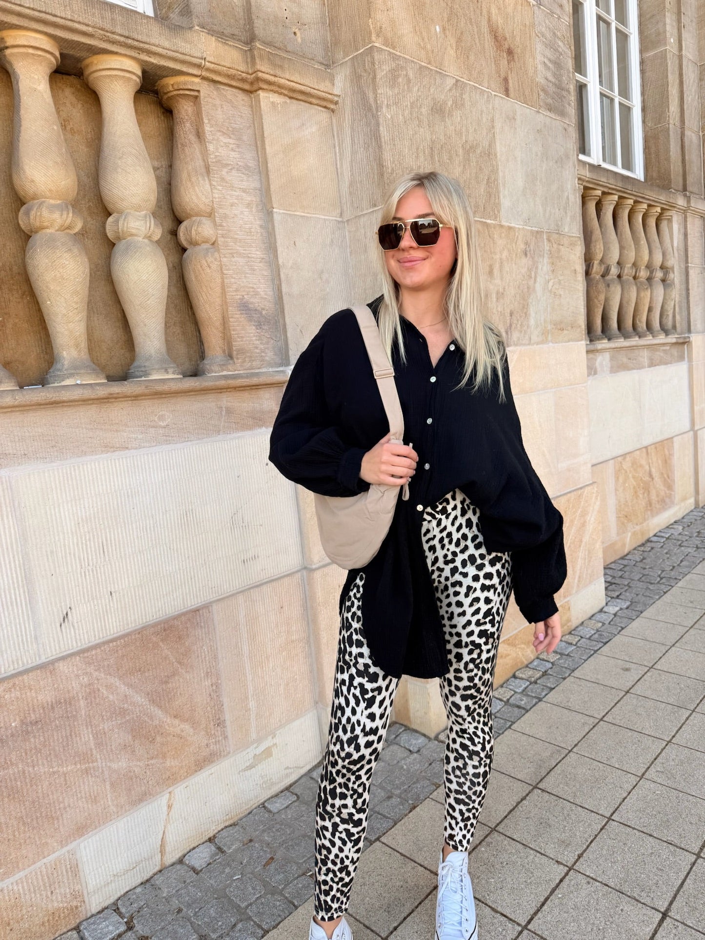 Tindra | Oversized Shirt Blouse in Muslin Cotton