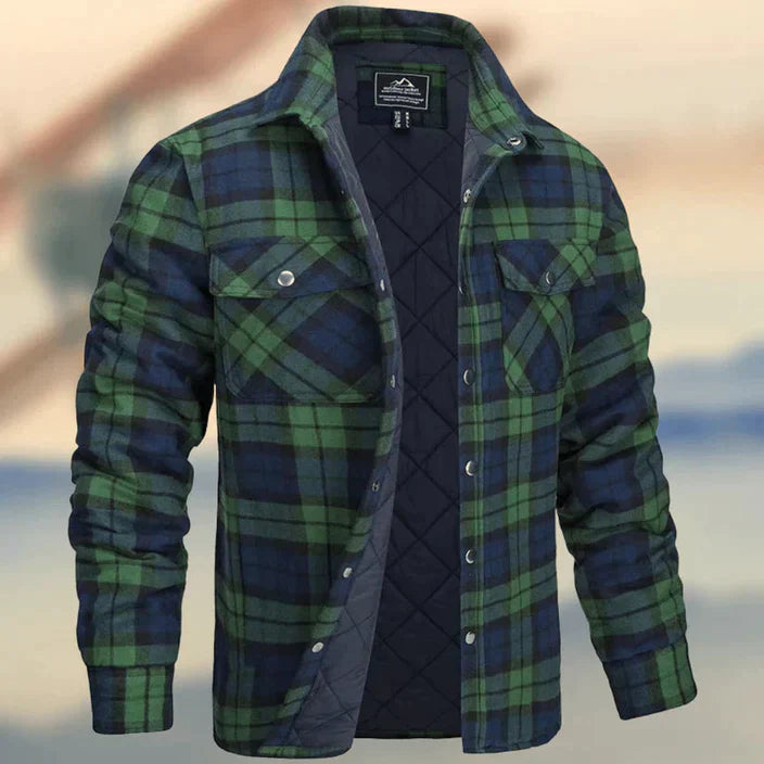 LEVIAN™ | Warm and Trendy Checked Jacket for Autumn & Winter