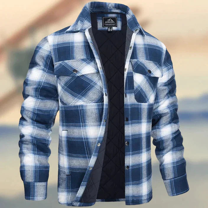 LEVIAN™ | Warm and Trendy Checked Jacket for Autumn & Winter