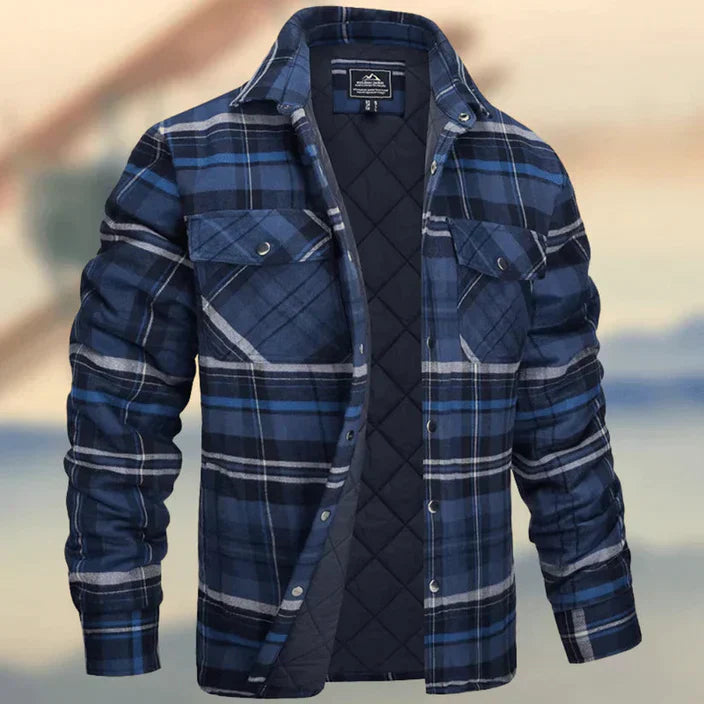 LEVIAN™ | Warm and Trendy Checked Jacket for Autumn & Winter