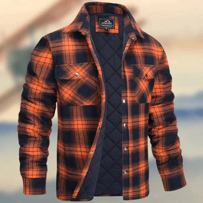 LEVIAN™ | Warm and Trendy Checked Jacket for Autumn & Winter