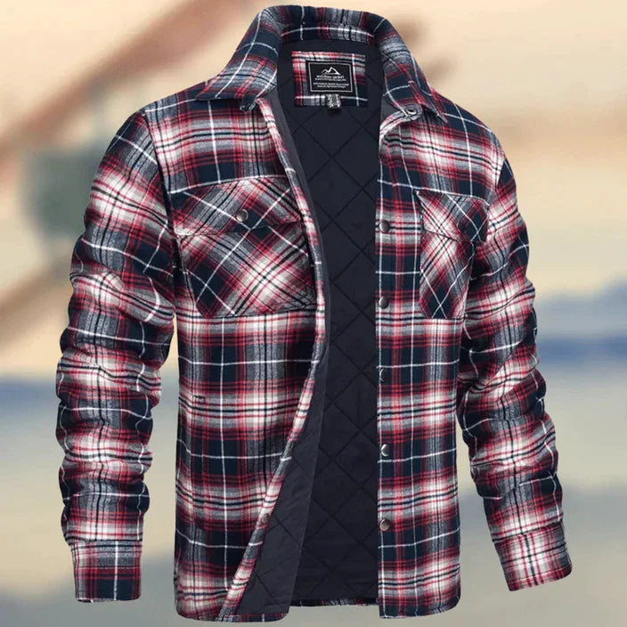 LEVIAN™ | Warm and Trendy Checked Jacket for Autumn & Winter