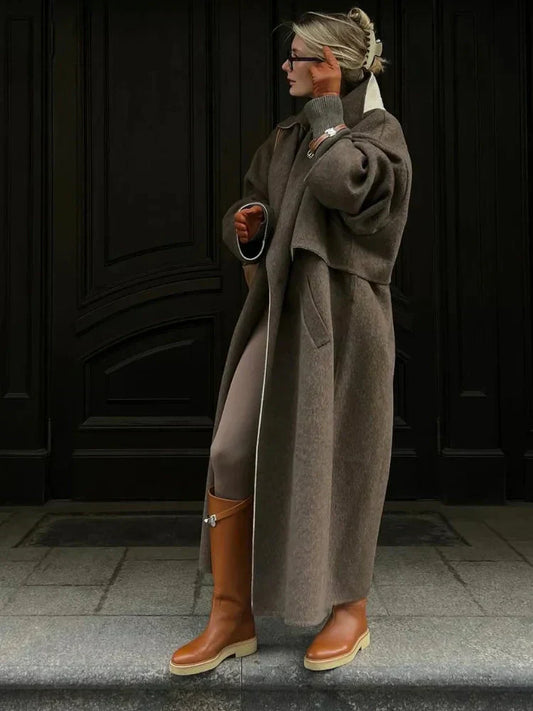 Selesta Oversize Elegant Trenchcoat – Stylish Women's Jacket