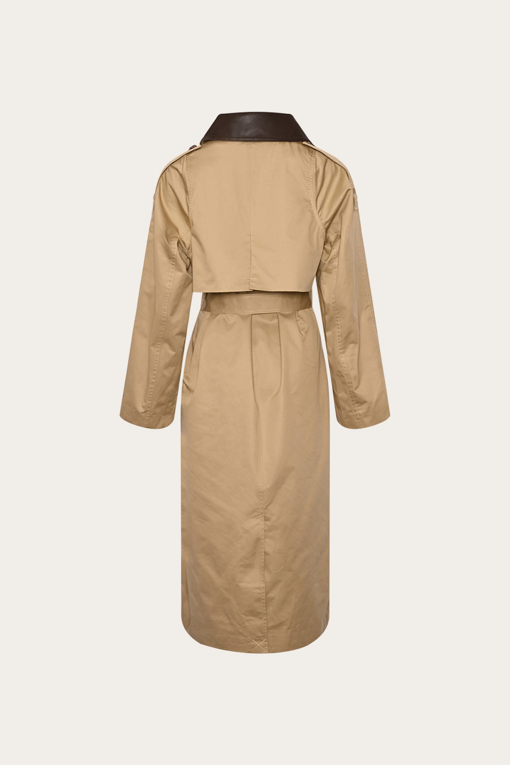 Hilma Kappa Warm Sand – Elegant Damkappa för Vintern