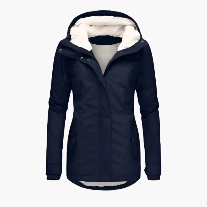 Elvira™ | Women's Winter Jacket with Hood – Waterproof Parka for Cold & Rainy Days