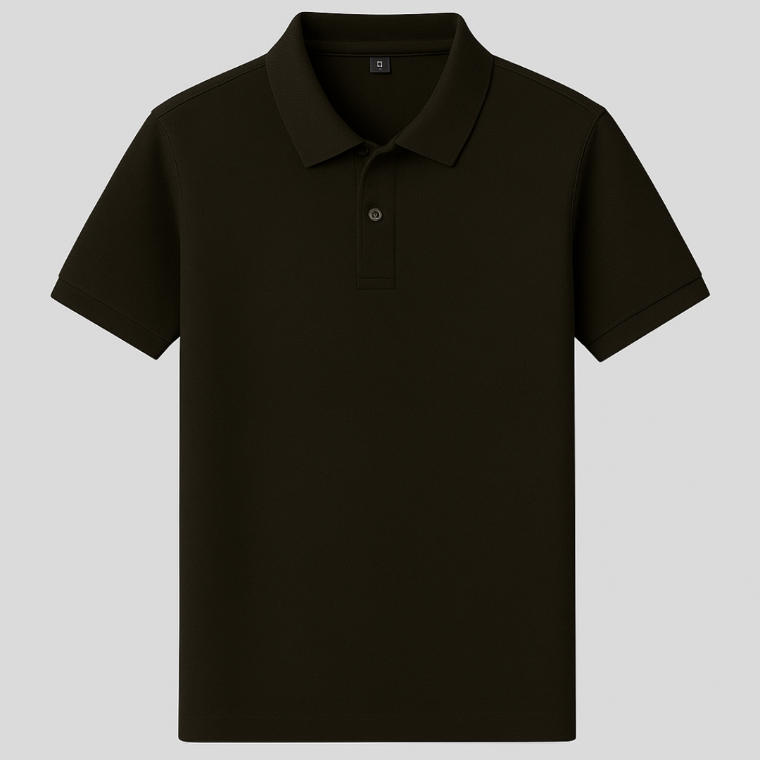 LIAM | Short-sleeved Polo Shirt in Cotton Blend