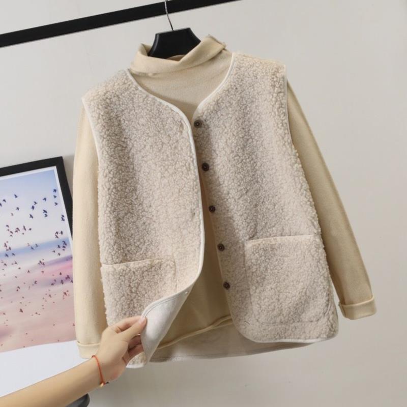 Elvira™ | Lambswool Vest for Women | Cozy Sleeveless Winter Vest
