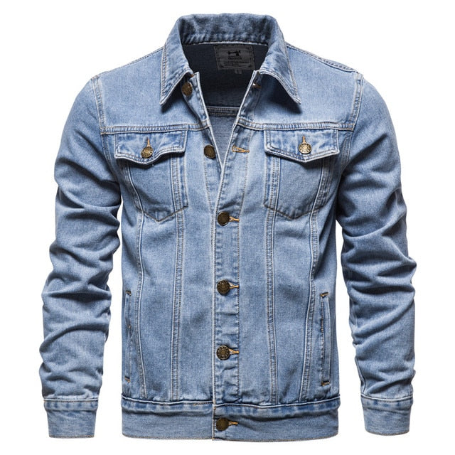 Dashiell – Stylish Men's Denim Jacket – Timeless Outerwear in Denim