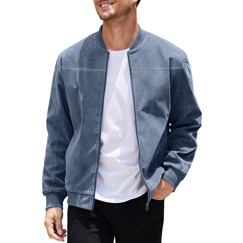 Birgerus – Stylish Casual Bomber Jacket with High Collar