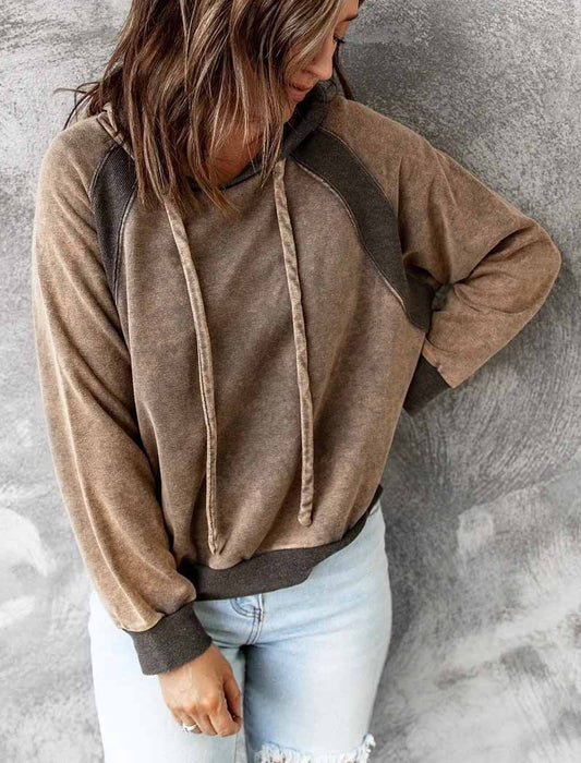 FrostEase™ | Solid Color Hoodie with Drawstring for Women
