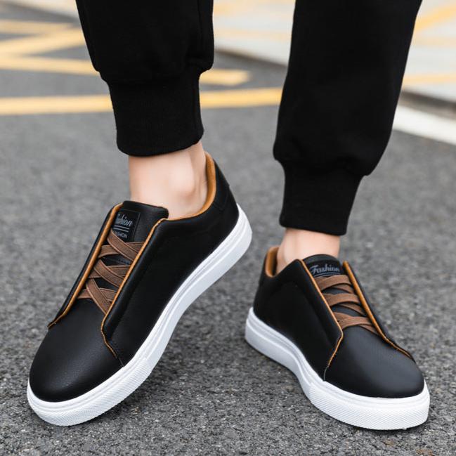 DONNOVA™ | Klassiska Sneakers i Veganskt Läder för Dam &amp; Herr
