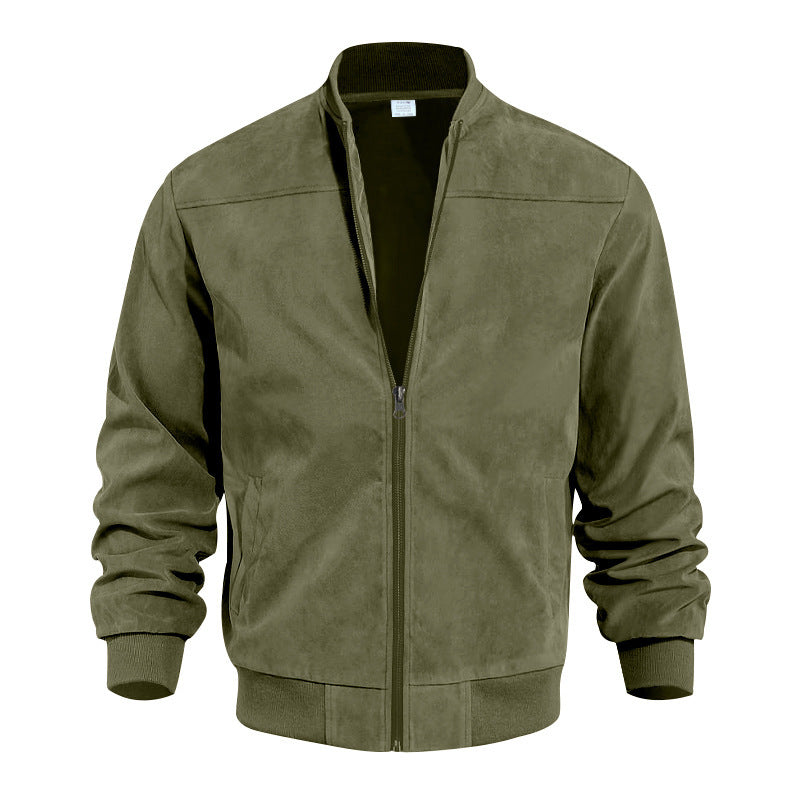 Birgerus – Stylish Casual Bomber Jacket with High Collar
